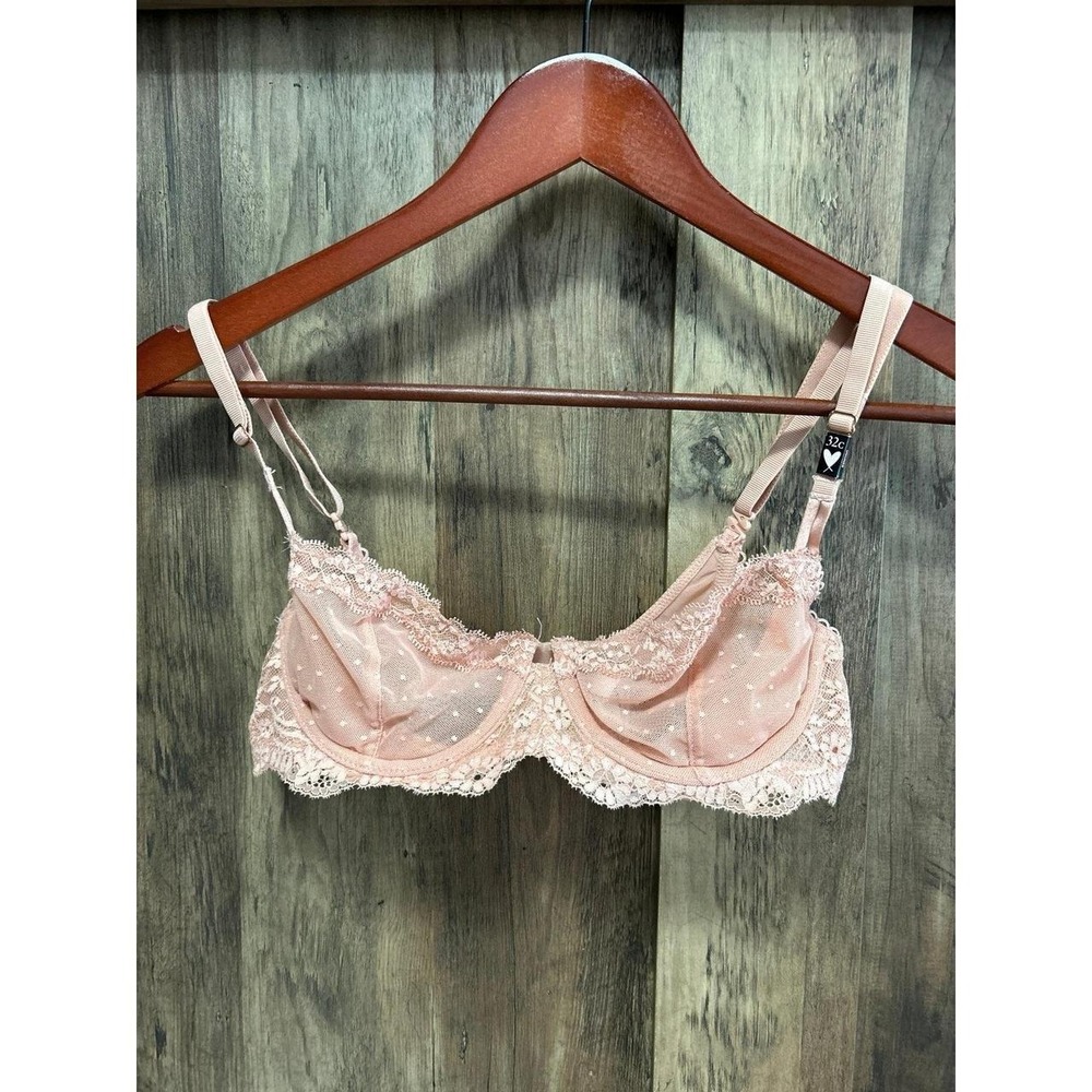 Victoria's Secret Dream Angels Push Up Without Padding Bra 32C Nude New With Tag